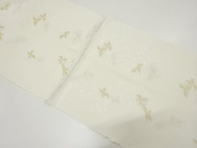 JAPANESE KIMONO / OBIAGE / SILK / KIN-TOSHI